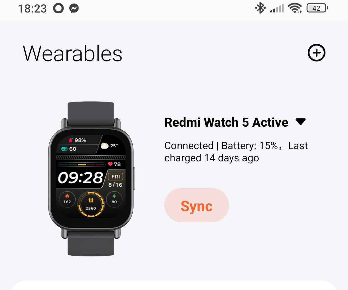 Xiaomi Redmi Watch 5 Active 49mm Waterproof with Heart Rate Monitor (Matte Silver)