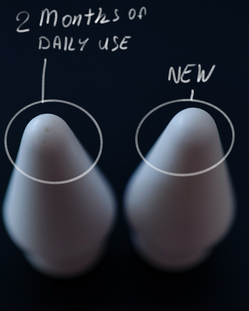 Apple Μύτες Γραφίδας Apple Pencil Tips 4pack Λευκό