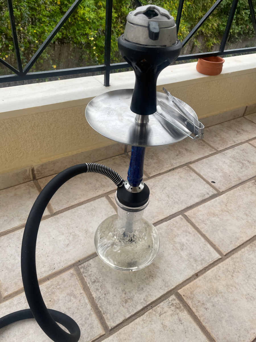 Naya Narghilea Sens unic Albastru 42cm