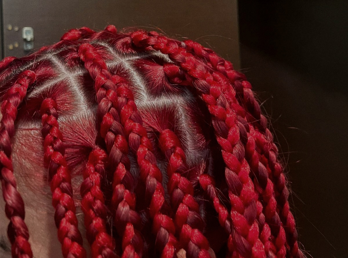 Yuan Yao Μαλλιά Ράστα Red Ay12 Rasta Hair