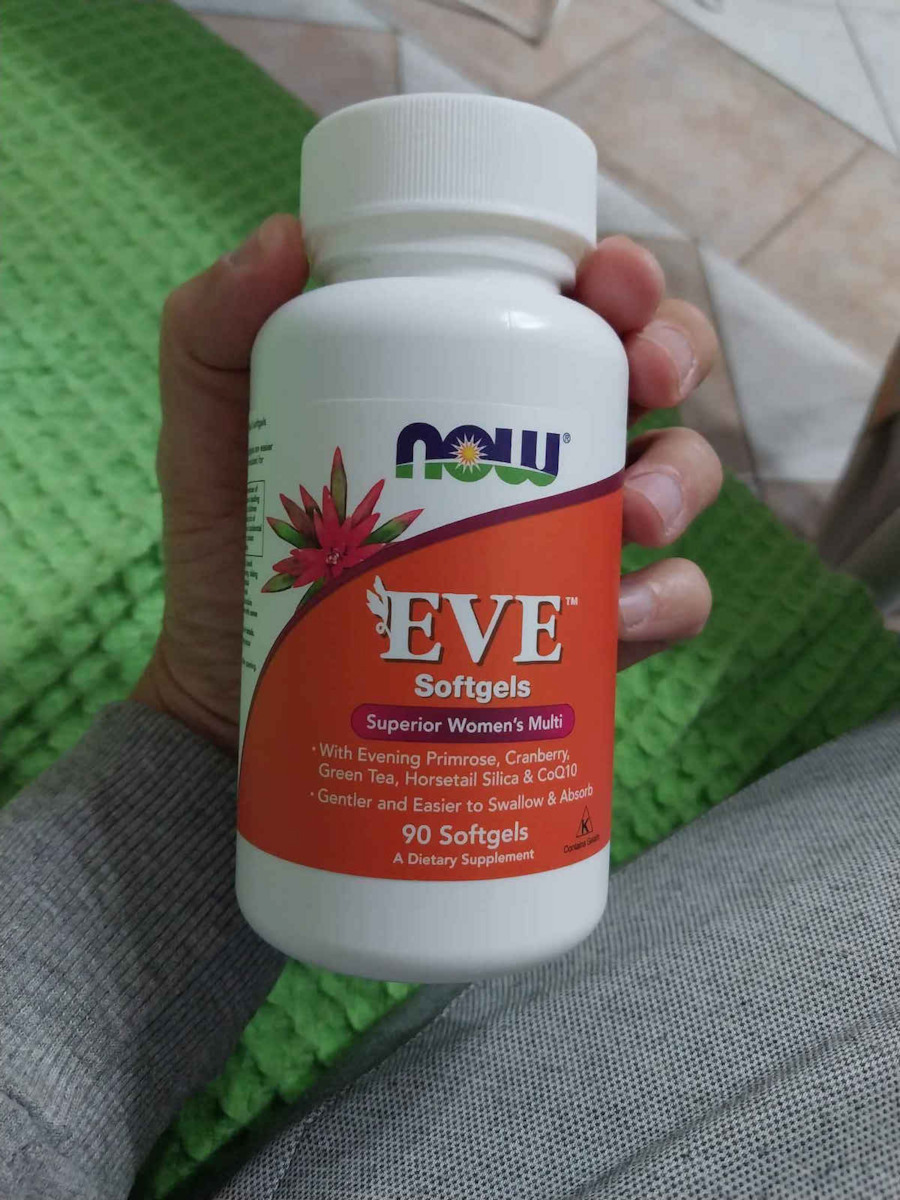 Now Foods Eve Frauen Mehrfach Ergänzungsmittel Für Die Wechseljahre 90 Weiche Kapseln