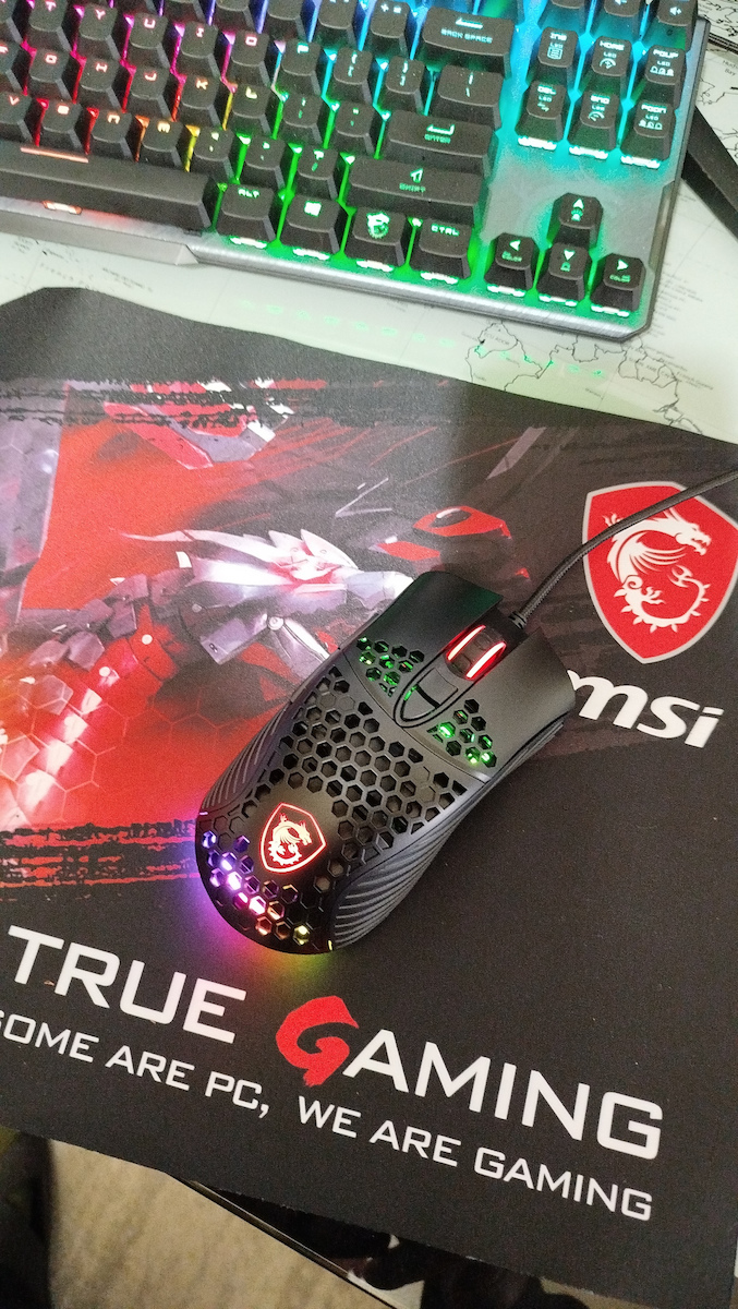 MSI M99 RGB Gaming Ποντίκι 4000 DPI Μαύρο