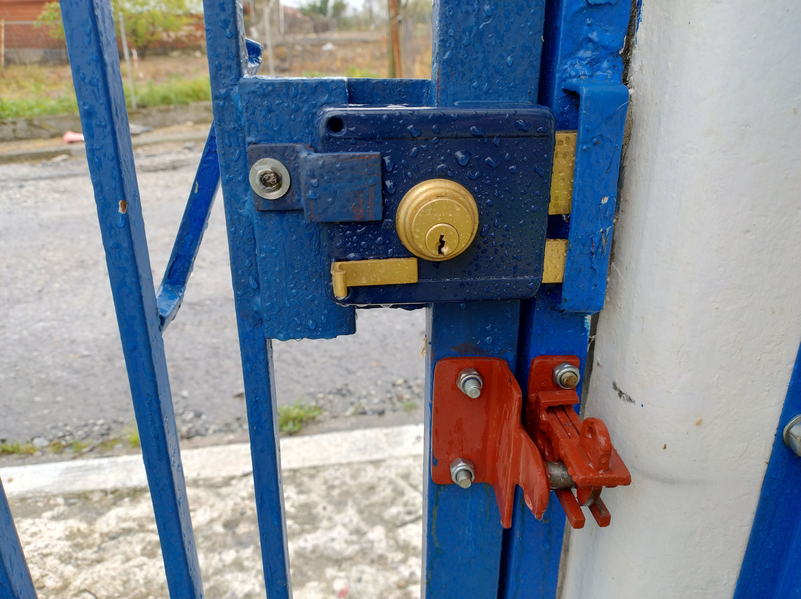 Domus Lock Box in color Blue Right