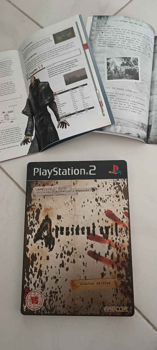 Resident Evil 4 Limited Edition Steelbook PS2 Limited Edition PS2 Game (Used)