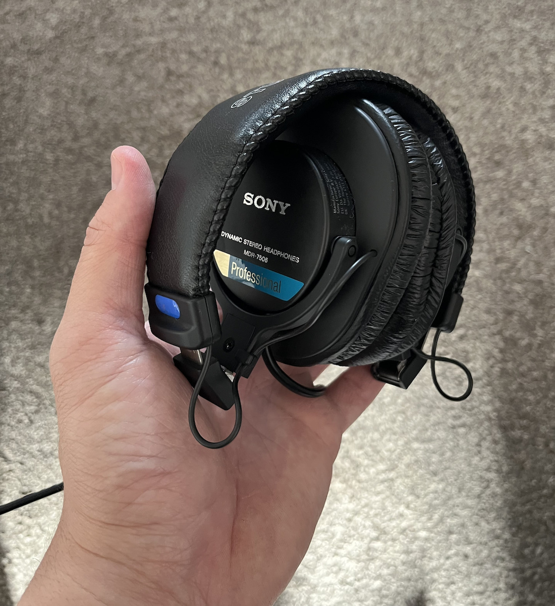Sony MDR-7506 Ενσύρματα Over Ear Ακουστικά Μαύρα