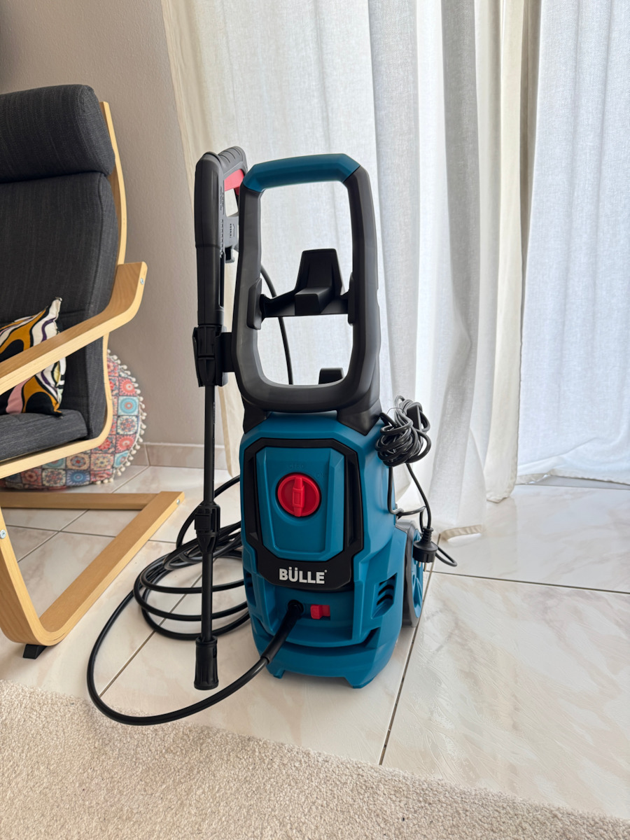 Bulle Mașină de spălat cu presiune Electricitate 1800W cu Presiune 140bar și Pompa metalică