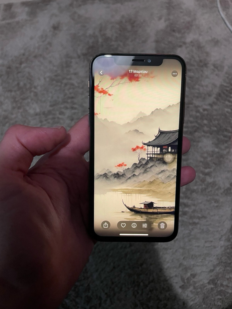 O ecran Zy cu Mecanism Tactil pentru iPhone XS (Negru)