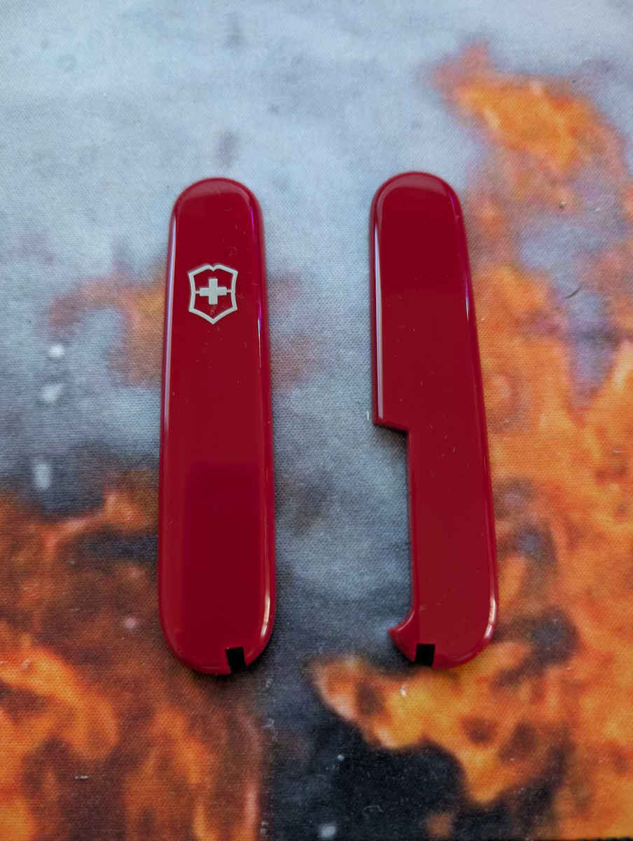 Victorinox Multitool Accessories Replacement Handles for 91mm Swiss Army Knife Red c.3601