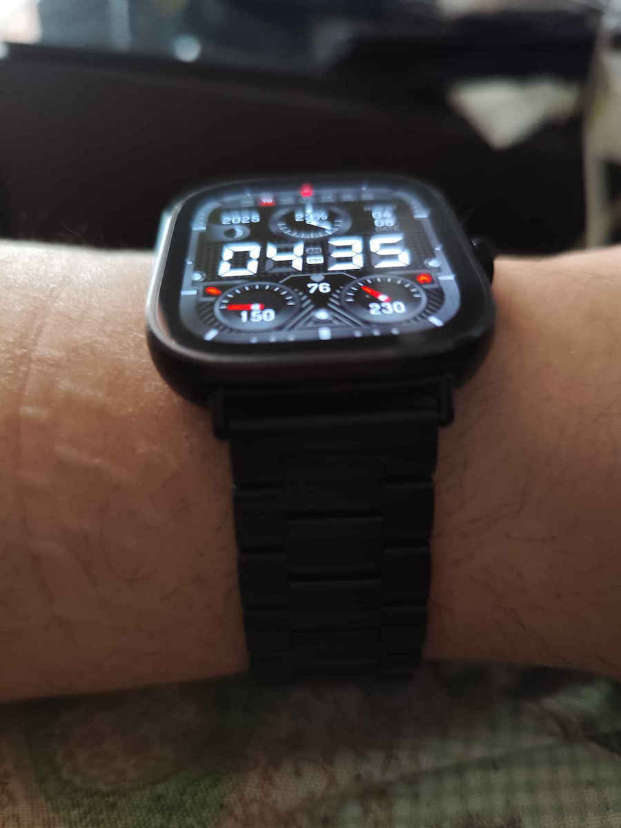Armband Rostfreier Stahl Schwarz (Xiaomi Redmi Watch 4/5/Smart Band 8/9 Pro)