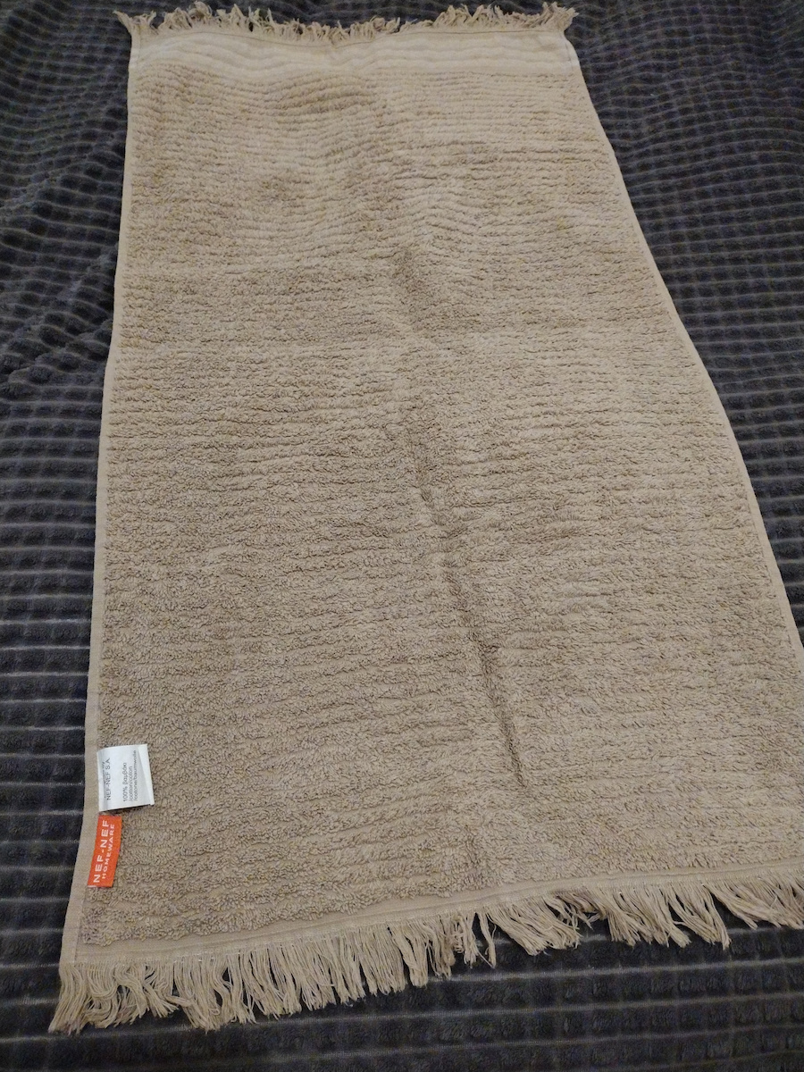 Nef-Nef Homeware Πετσέτα Χεριών Satti 30x50εκ. Grey Βάρους 500gr/m²