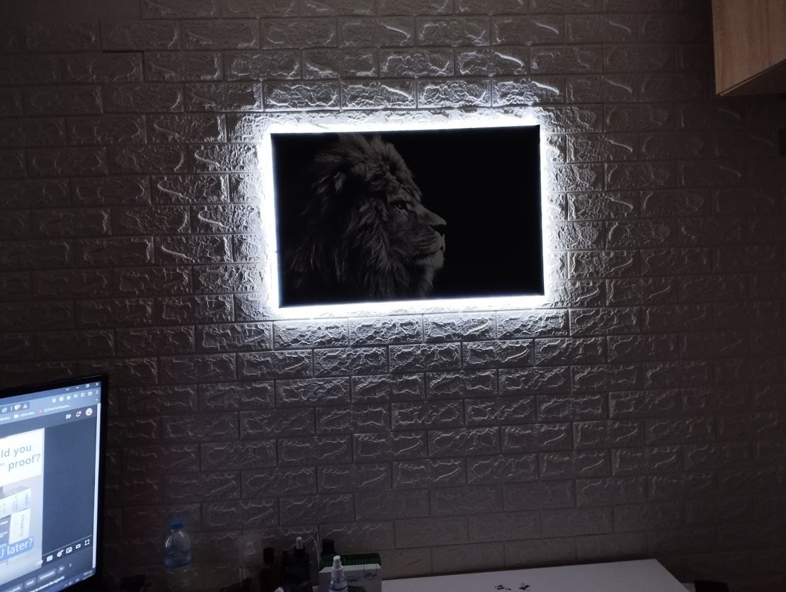 3D Wall Panels Foam Adhesive White Foam White 75x70cm 10 Pieces