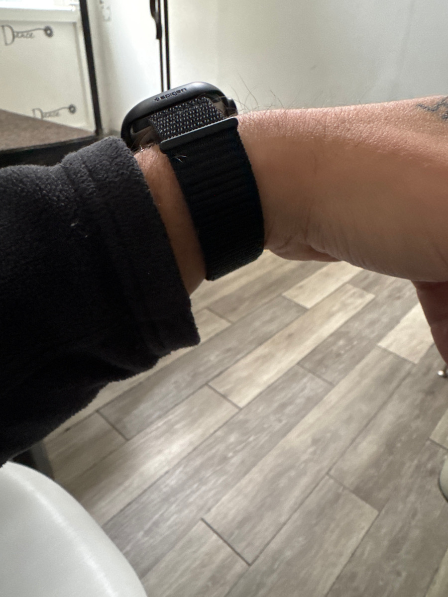Spigen Durapro Flex Λουράκι Υφασμάτινο Μαύρο (Apple Watch 44/45/46mm/Ultra 49mm)