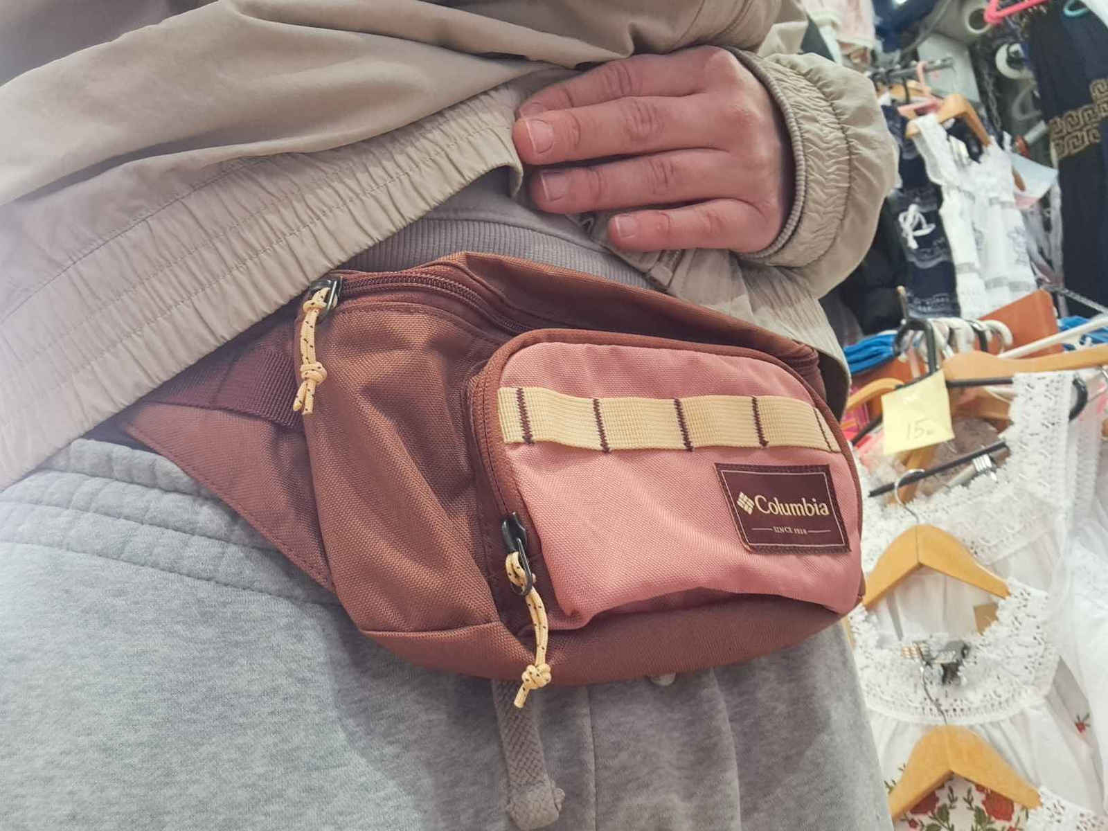 Men's Бъм Баг на кръста Зелен
