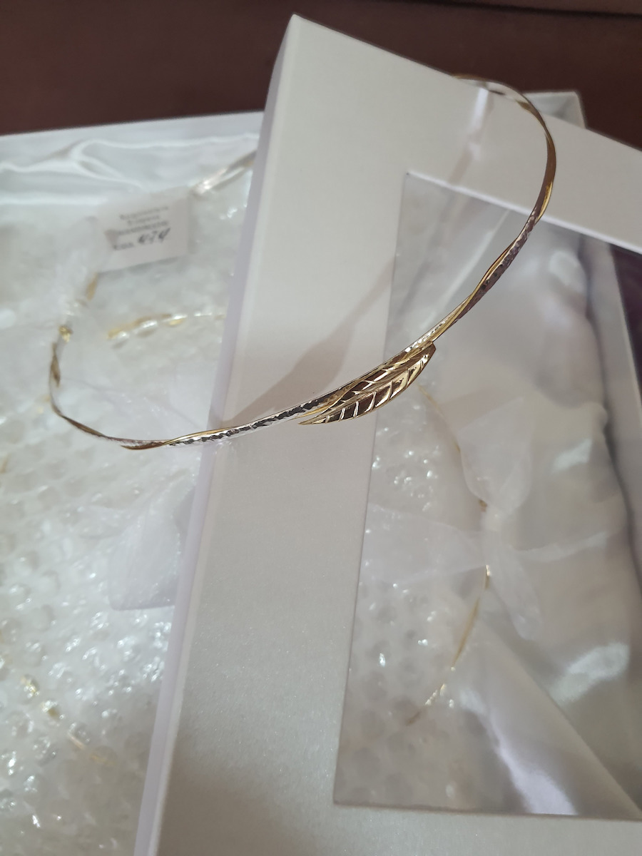 Wedding Crowns Silver Plated Olive Leaf
