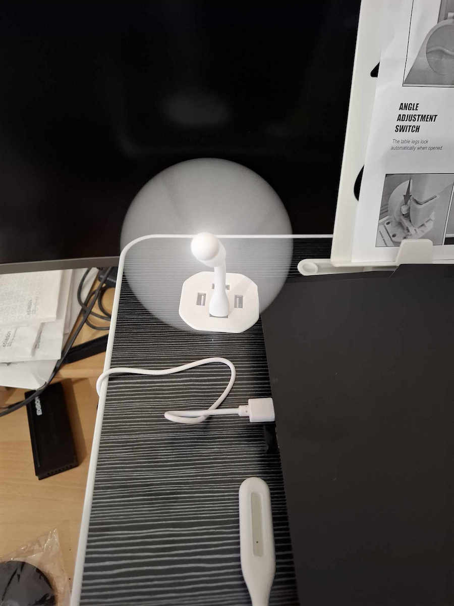 Linomag Τραπεζάκι για Laptop Adjustable, Foldable, 60cm x 40cm x 27cm