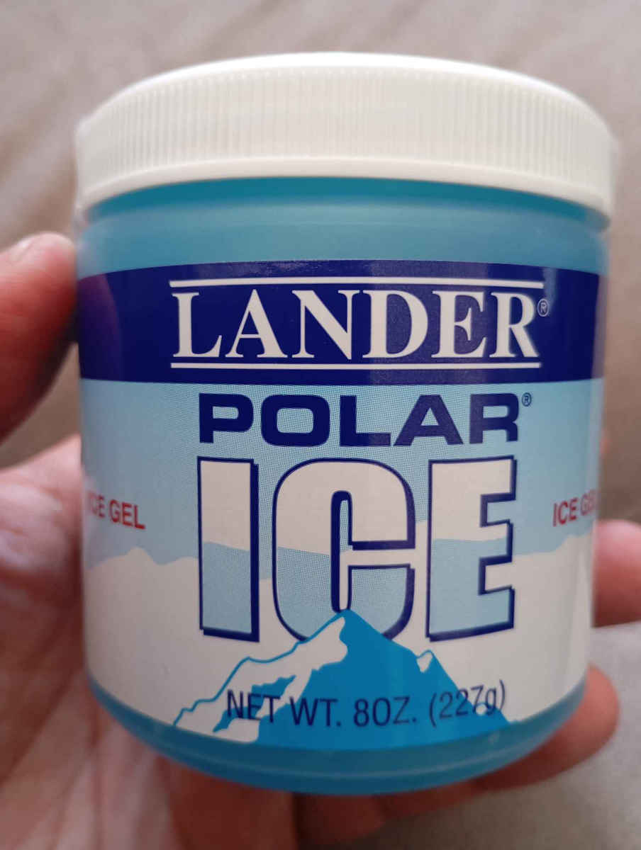 Lander Polar Ice Gel Cooling Gel for Muscle Pain & Joint 227gr