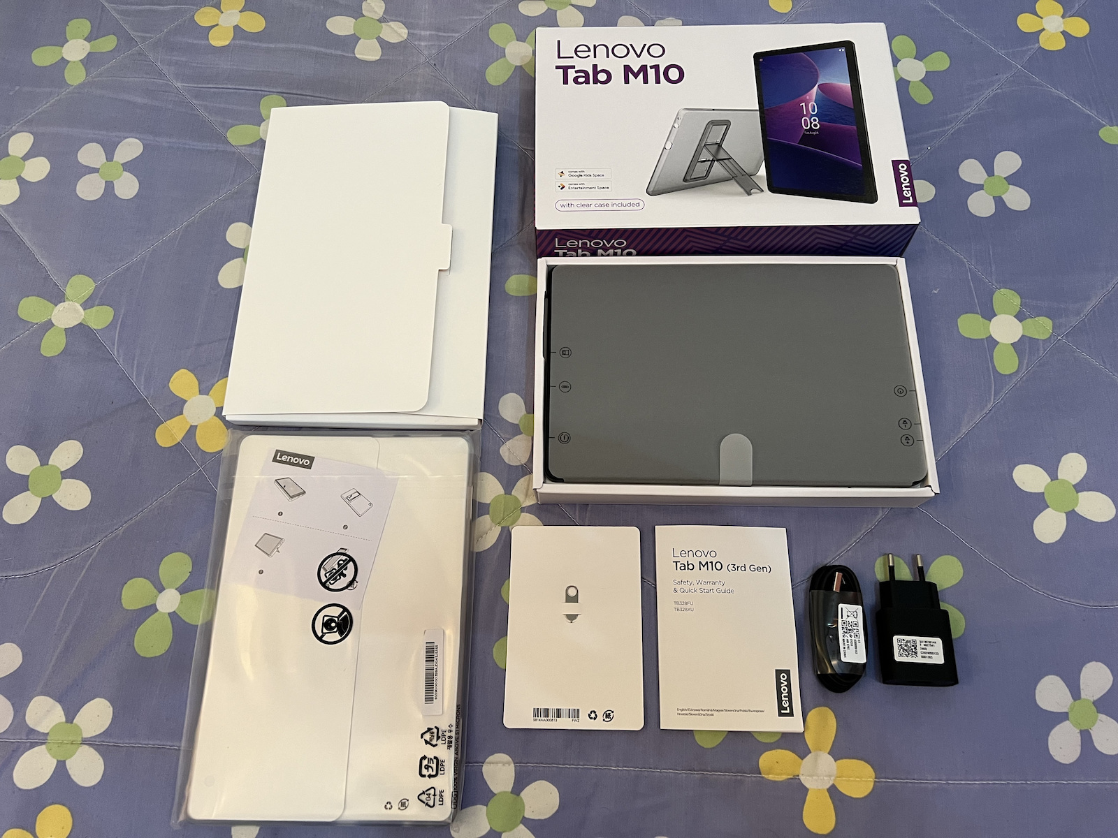 Lenovo Tab M10 (3rd Gen) ZAAE0000SE 10.1Inches (4GB/64GB) Storm Grey