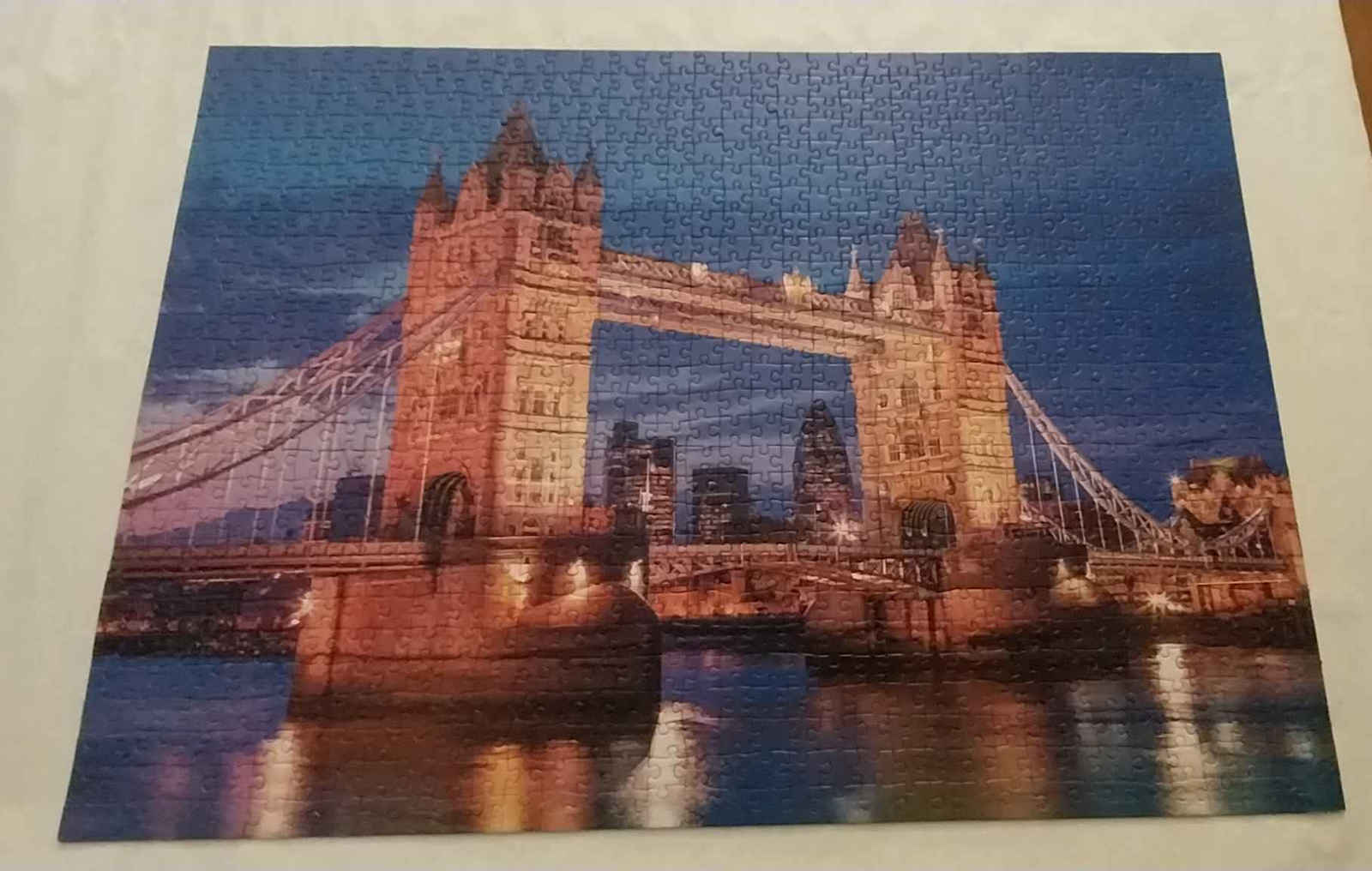Clementoni Cle Puzzle 1000 Compact Bridge At Night 39772