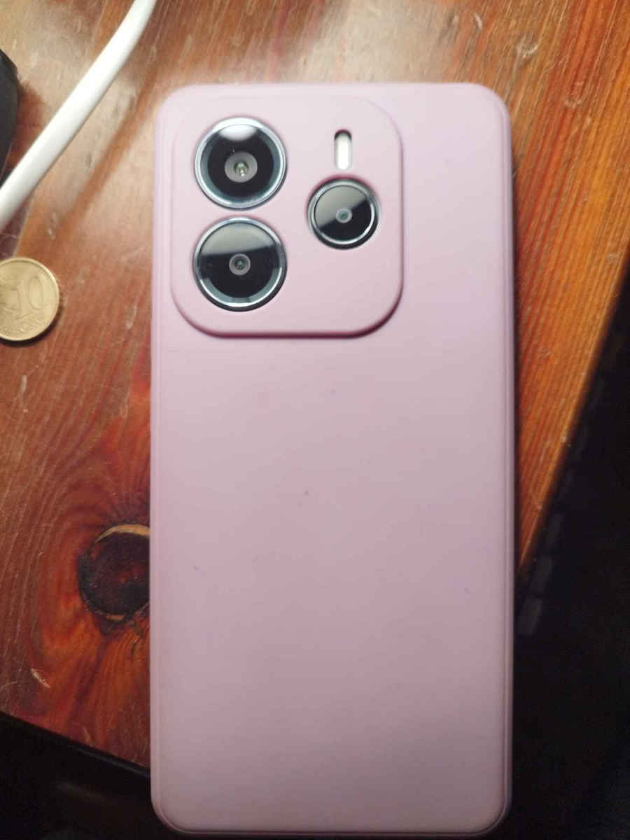 Obal:Me Задна Корица Силикон 1.5мм Лилава (Redmi Note 14 5G)