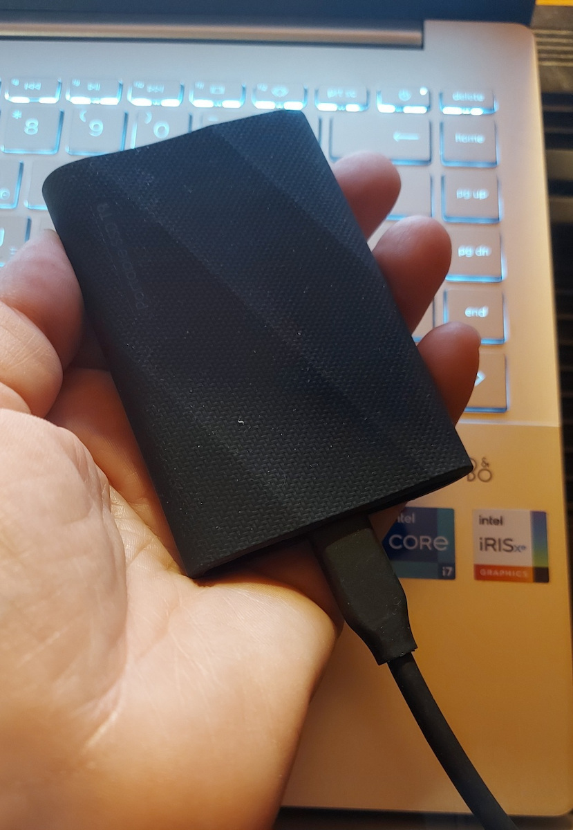 Samsung T9 USB 3.2 External 2.5" SSD 1TB Black