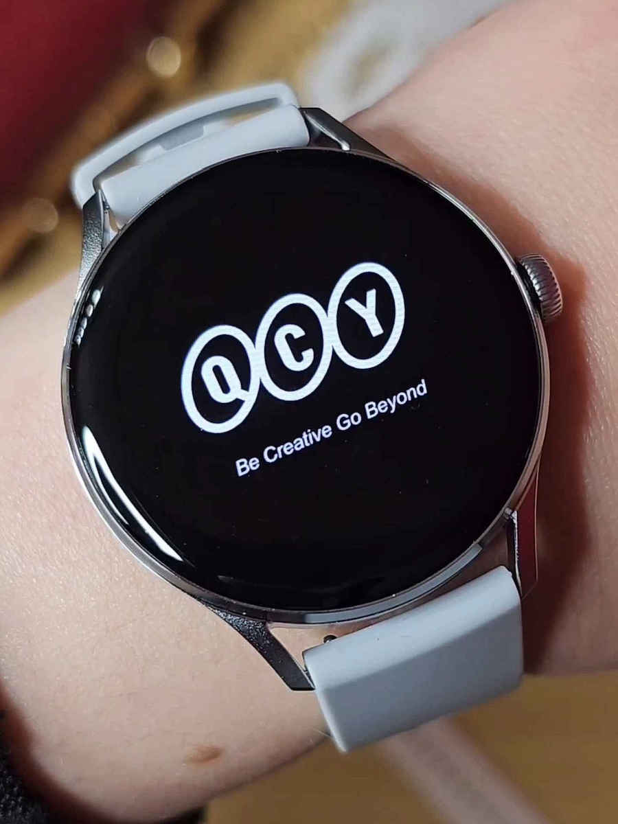 QCY Elite S11 Smartwatch с Пулсометър (Розово Злато - Small)