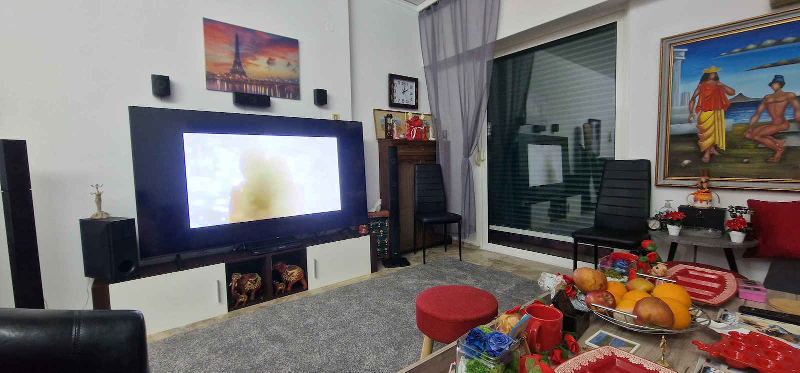Sidi Home Plast Perdea cu Capse Antracit 140x260cm