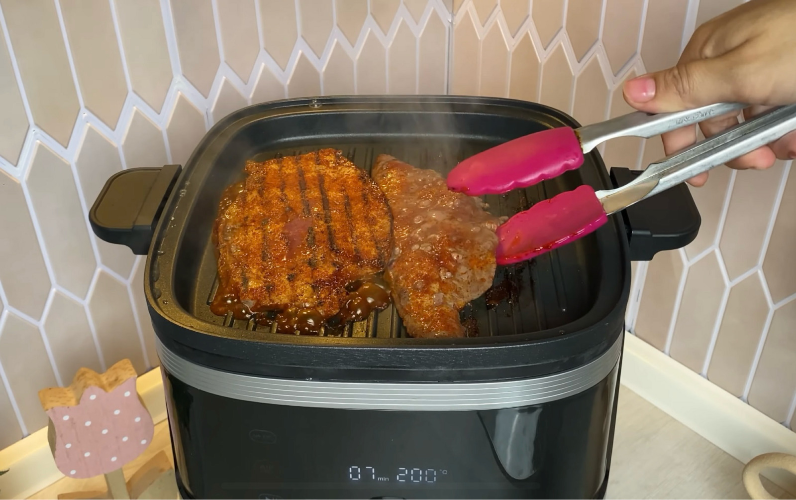 Izzy Digital Air Fryer and Grill Air Fryer 5lt Black
