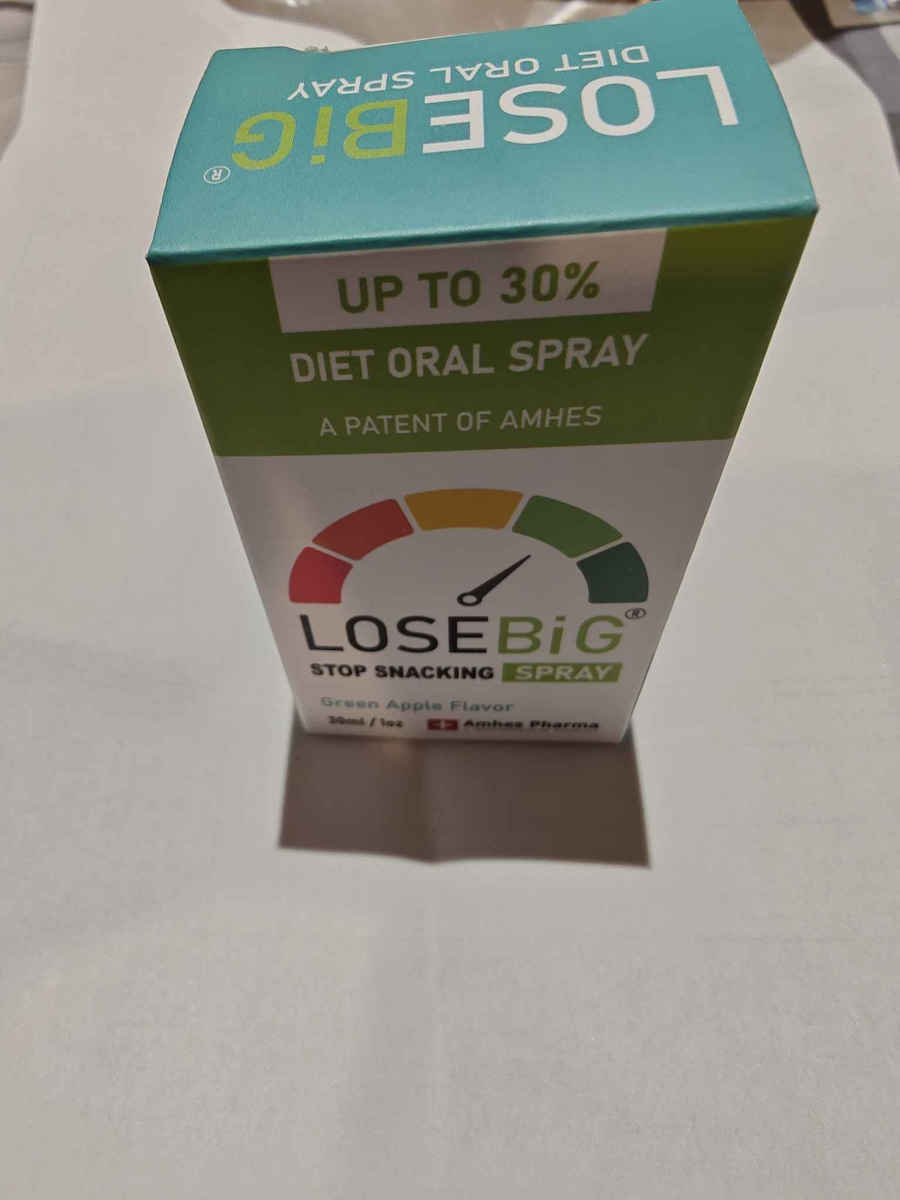 Amhes Losebig Spray Добавка за Отслабване 30ml Мента