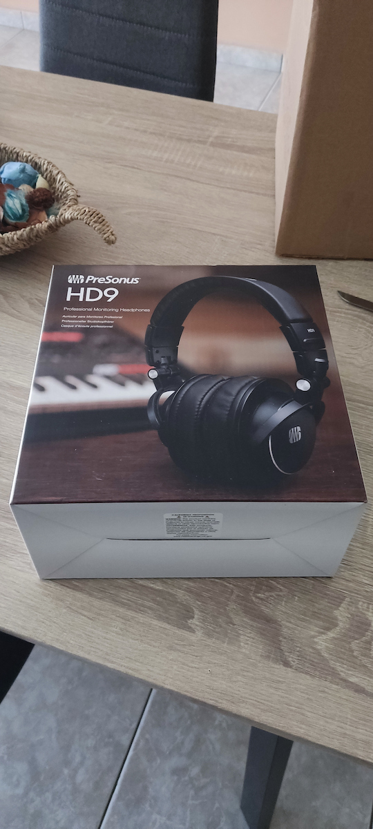 Presonus HD-9 Ενσύρματα Over Ear Ακουστικά Μαύρα
