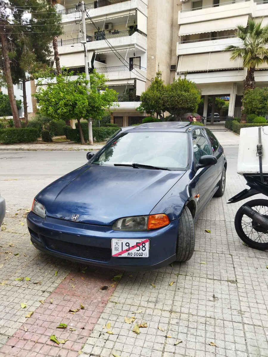 Φλας για Honda Civic 2D/3D Πορτοκαλί 1992-1995 2τμχ