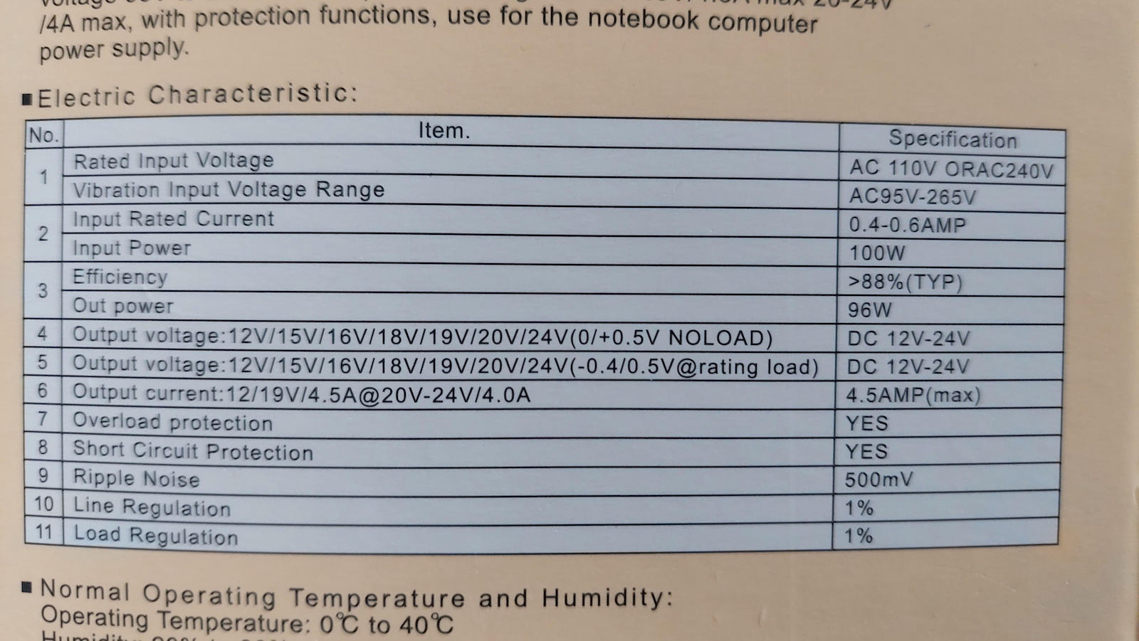 Încărcător Universal Laptop 12V 5A cu Cablu de Alimentare Detașabil și Încărcătoare pentru Laptop