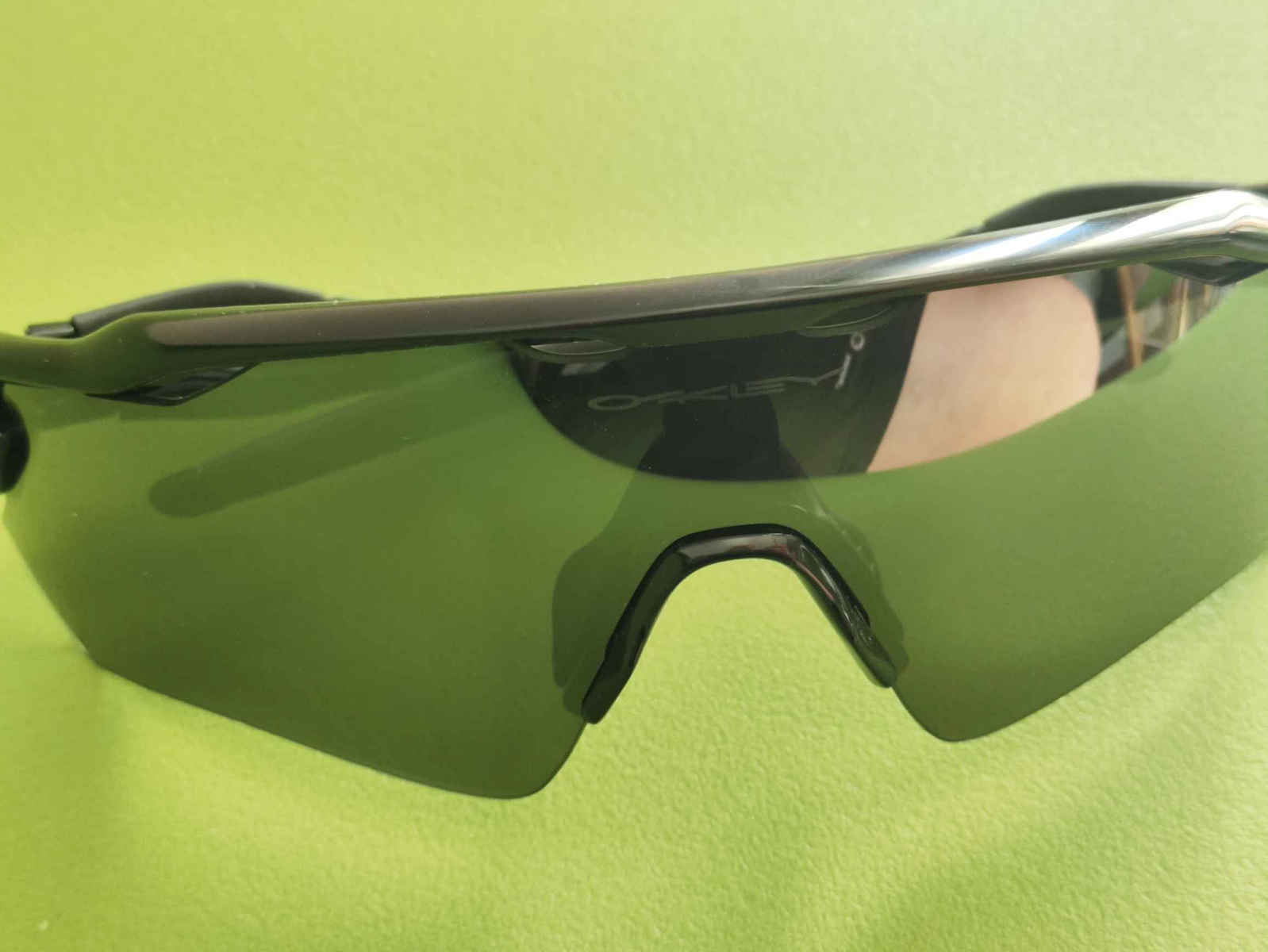 Oakley Radar Ev Path Ανδρικά Γυαλιά Ηλίου με Μαύρο Κοκκάλινο Σκελετό και Μαύρο Polarized Καθρέφτη Φακό OO9208-51