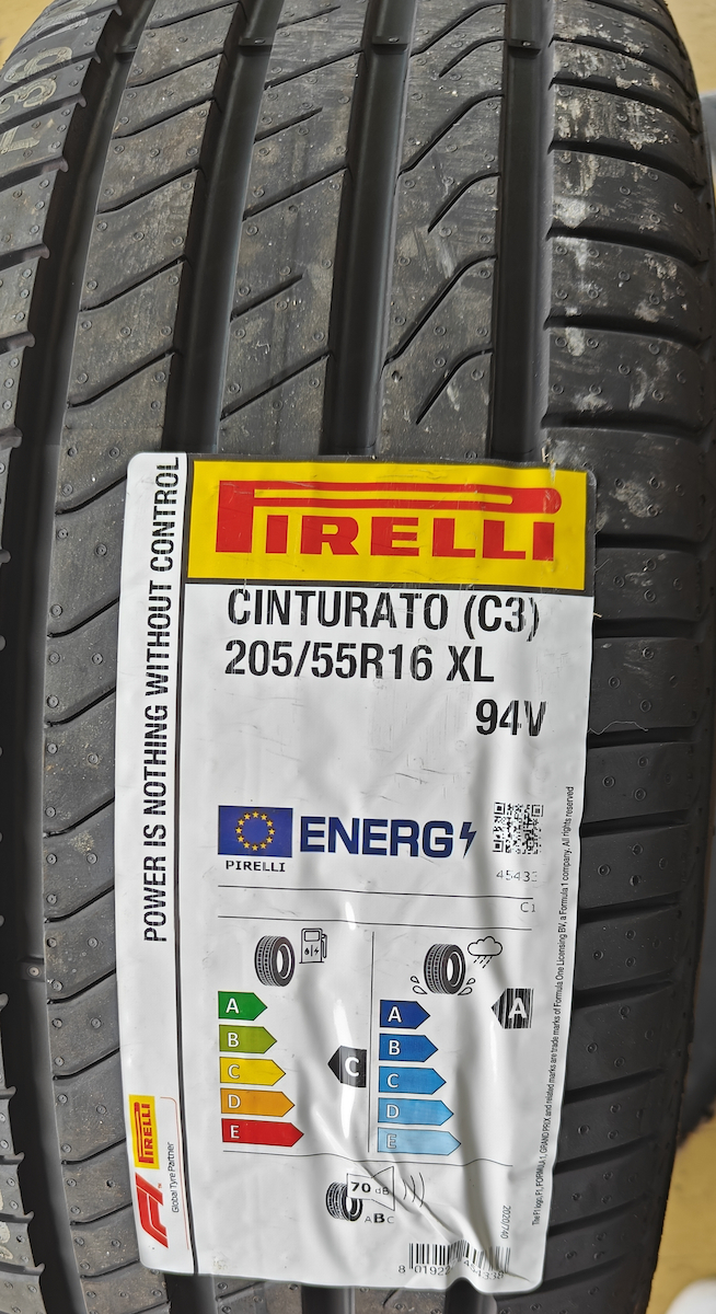 Cinturato P7 C3 205/55R16 94V XL Лятна Гума за Лек Автомобил