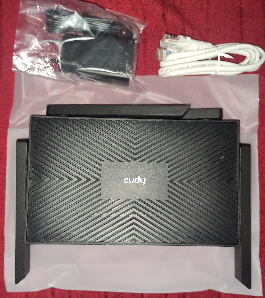 Cudy WR3000 v1 Wireless Router Wi-Fi 6 cu 3 Porturi Gigabit Ethernet