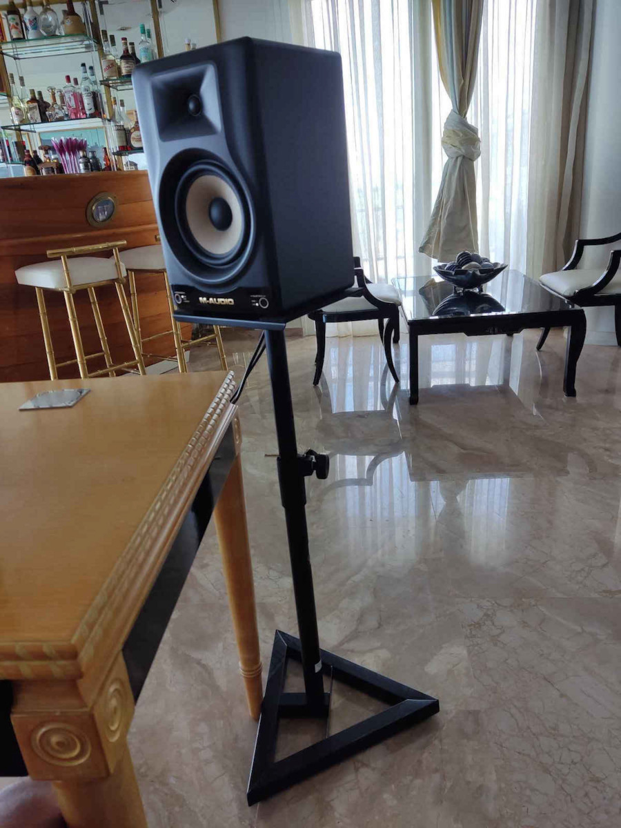 STAND4ME Speaker Stands in Black Color
