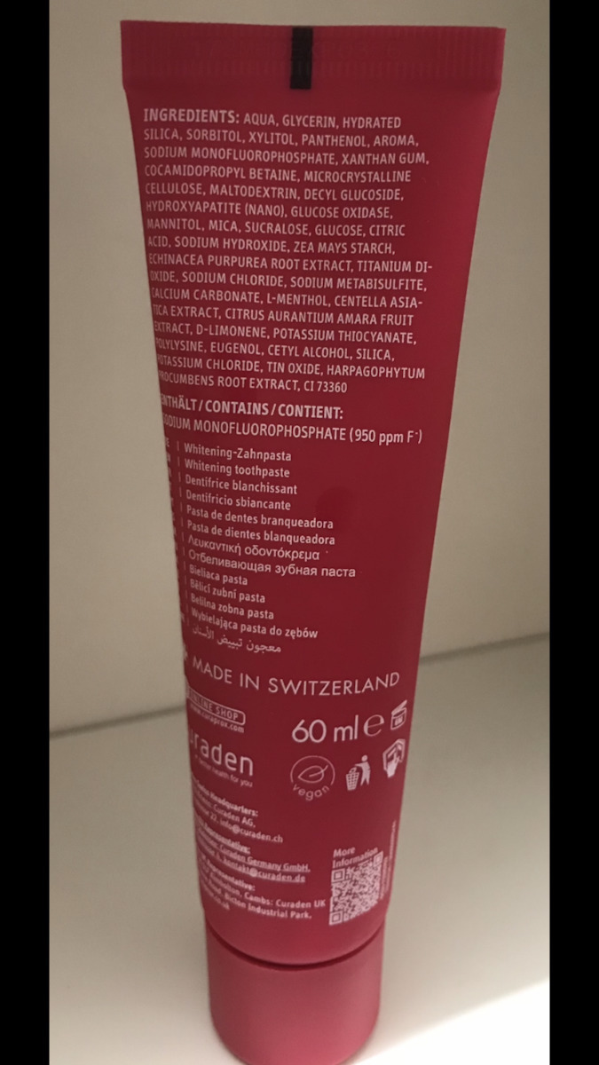 Curaprox Be You Gin Tonic + Lotus Fuchsia Toothpaste 60ml