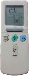 Télécommande De Remplacement RAR-2P2 Pour Climatiseur Hitachi - Compatible Modèles RAK-18QH8S(W), RAK-25QH8(W), RAK-35QH8(W), Etc. - 8
