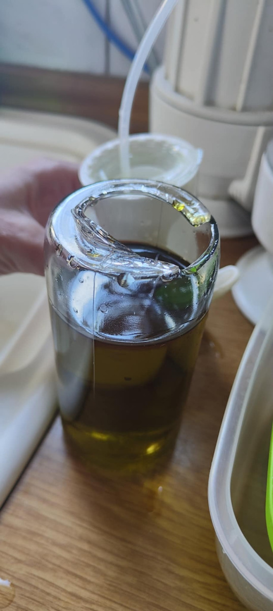 ACP Oil Can Spray Glass 210ml White