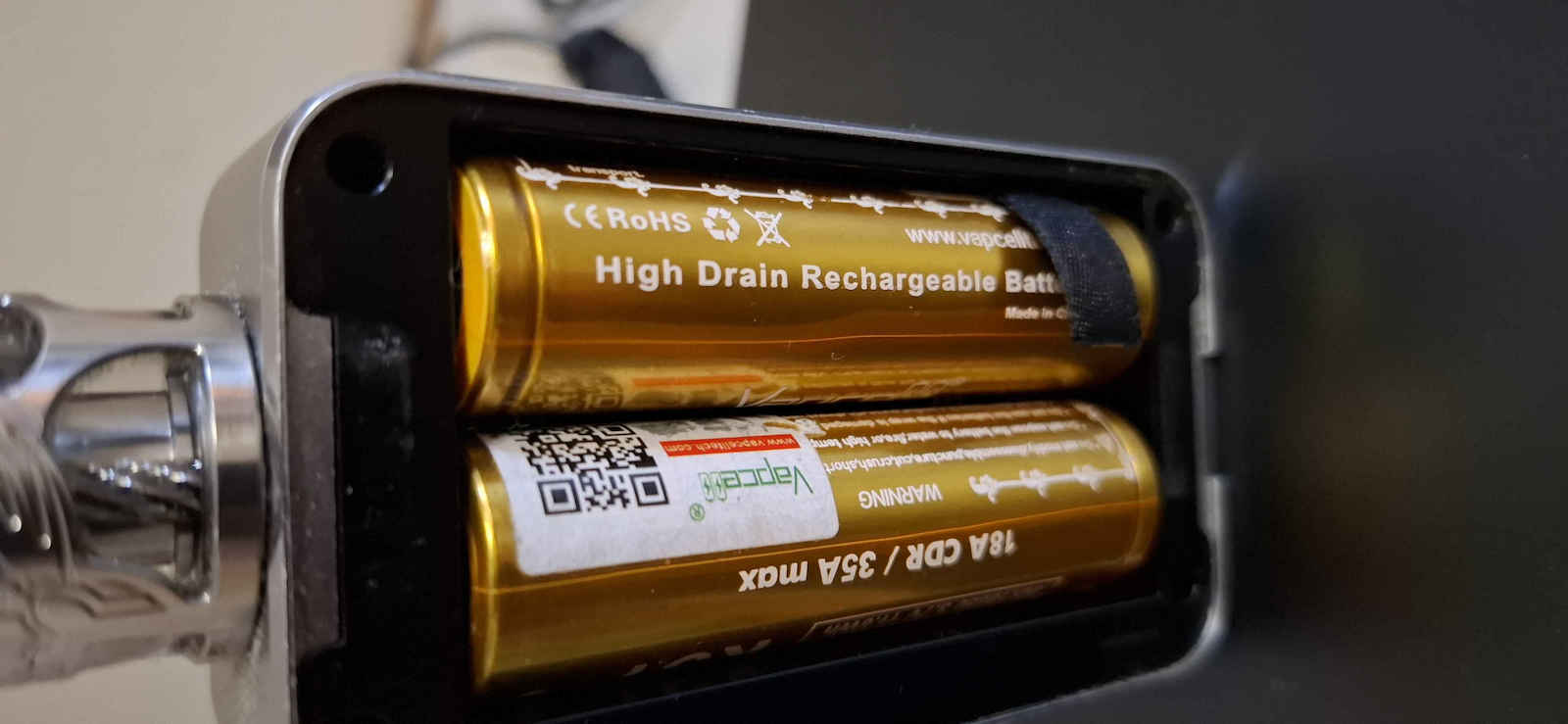 Vapcell K31 Rechargable Battery 18650 Li-ion 3150mAh 3.7V 1pcs