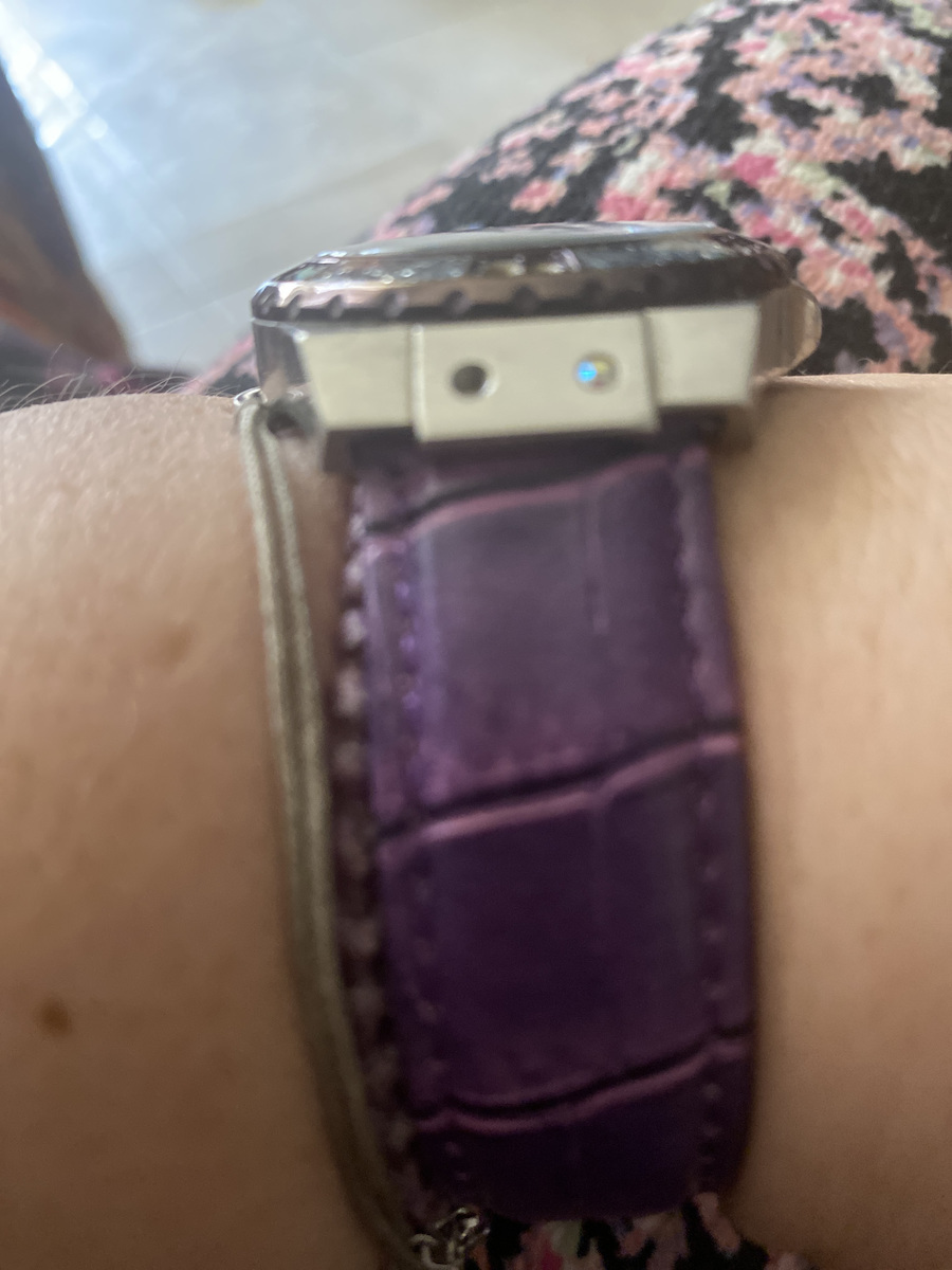 Tzevelion Leather Strap White 22mm