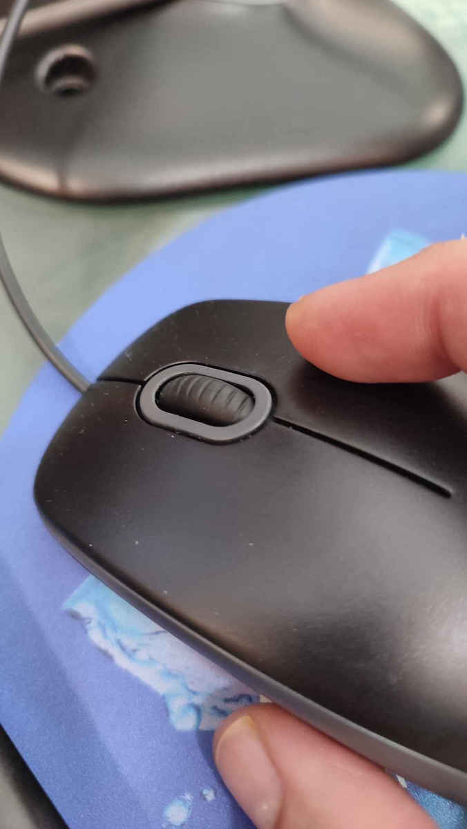 Logitech B100 Ενσύρματο Ποντίκι Μαύρο