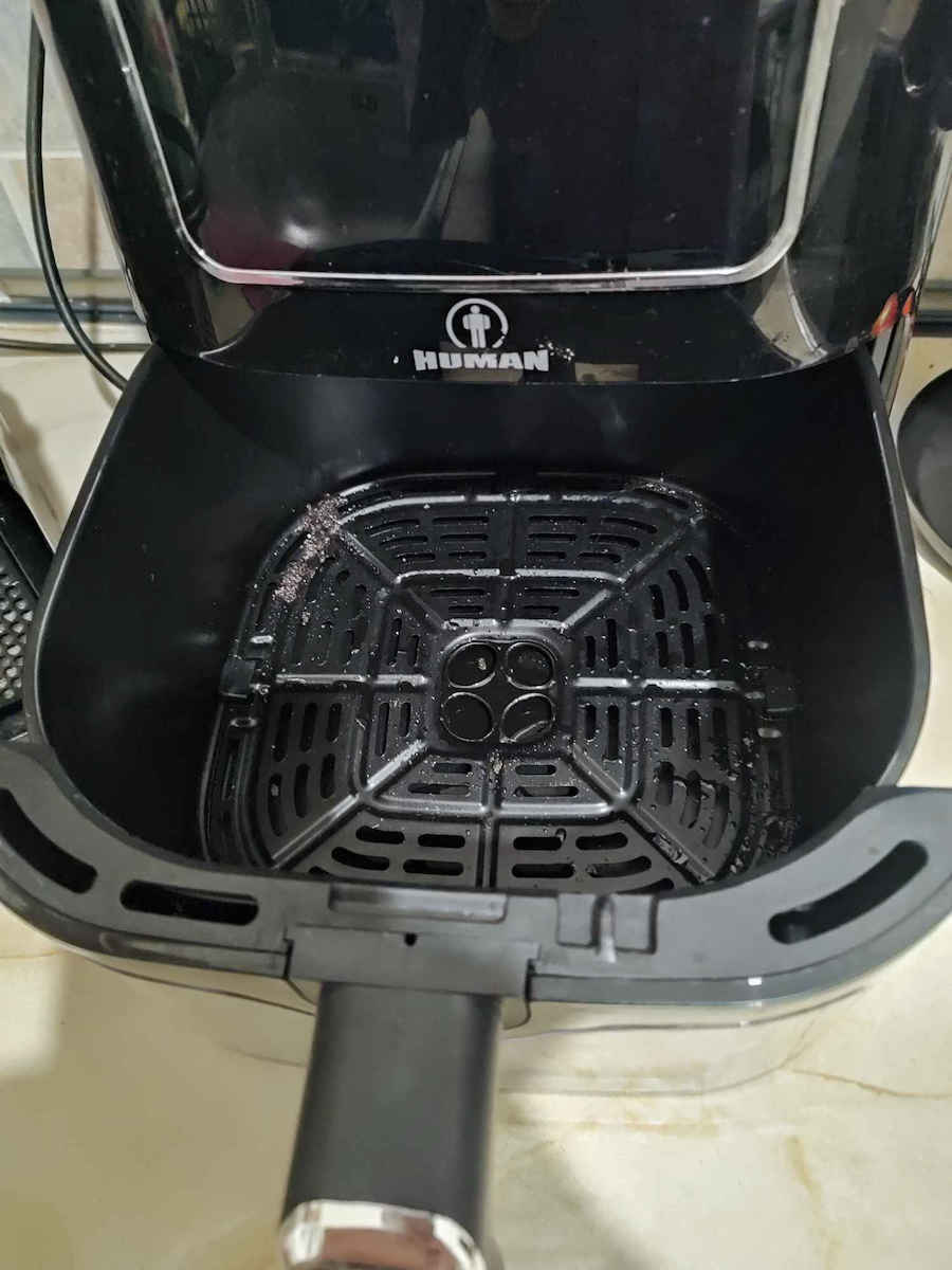 Human Air Fryer 5lt Μαύρο HU-390