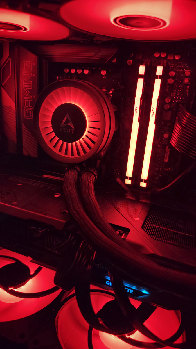 Kingston Fury Beast RGB DDR5 32GB RAM με 2x16GB Modules και Ταχύτητα 6000 για Desktop