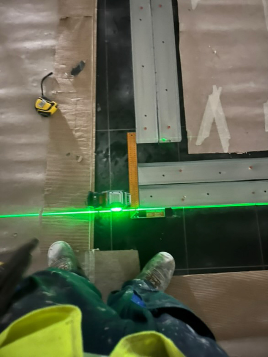 Flex ALC 3/360-G/R 10.8 Set Περιστροφικό Αλφάδι Laser Πράσινης Δέσμης 10.8V με Εύρος Εργασίας 100m