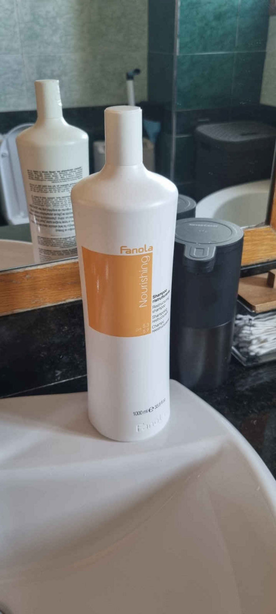 Fanola Nourishing Σαμπουάν Αναδόμησης/Θρέψης για Εύθραυστα Μαλλιά 1000ml