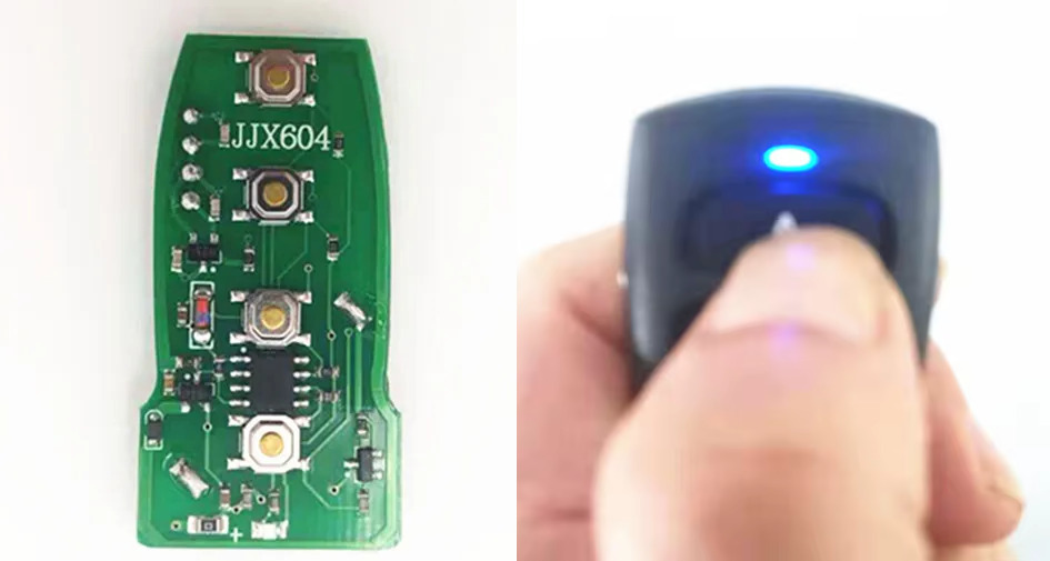 4-Channel Garage Door Remote Control with Stable Code 433MHz