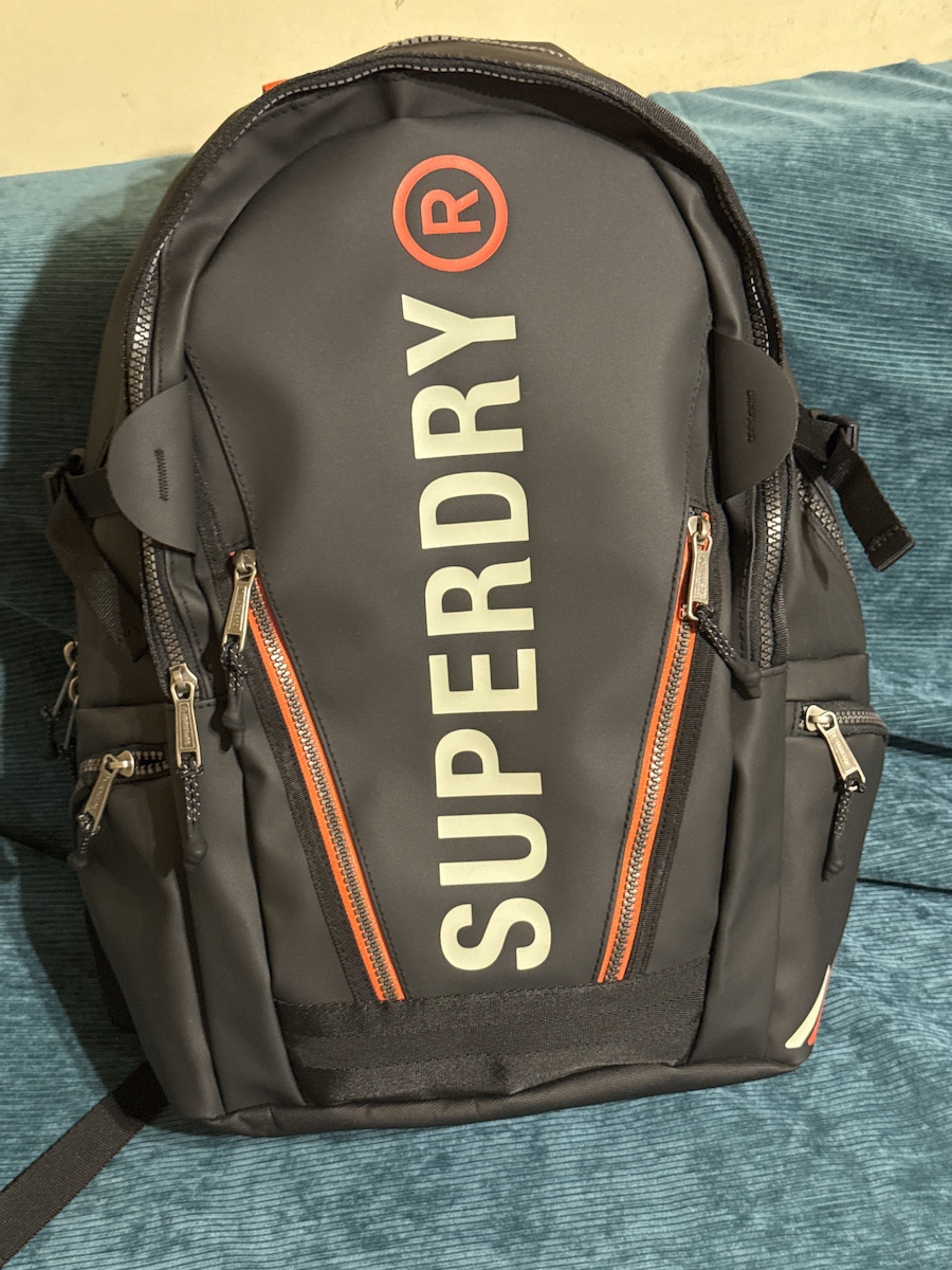 Superdry Tarp 21lt Black / Pelican