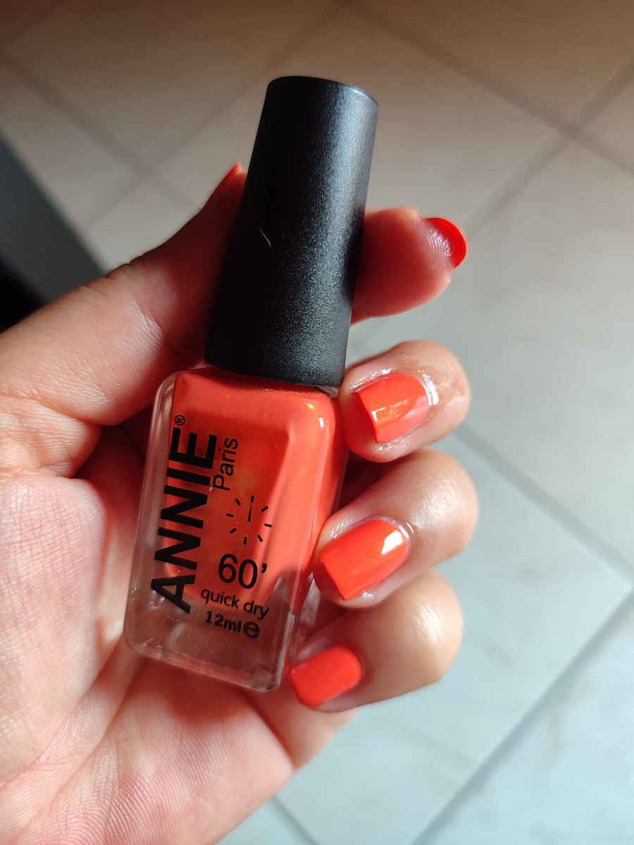 Annie Paris Nail Polish Glossy Βερνίκι Νυχιών Μαύρο 75 12ml