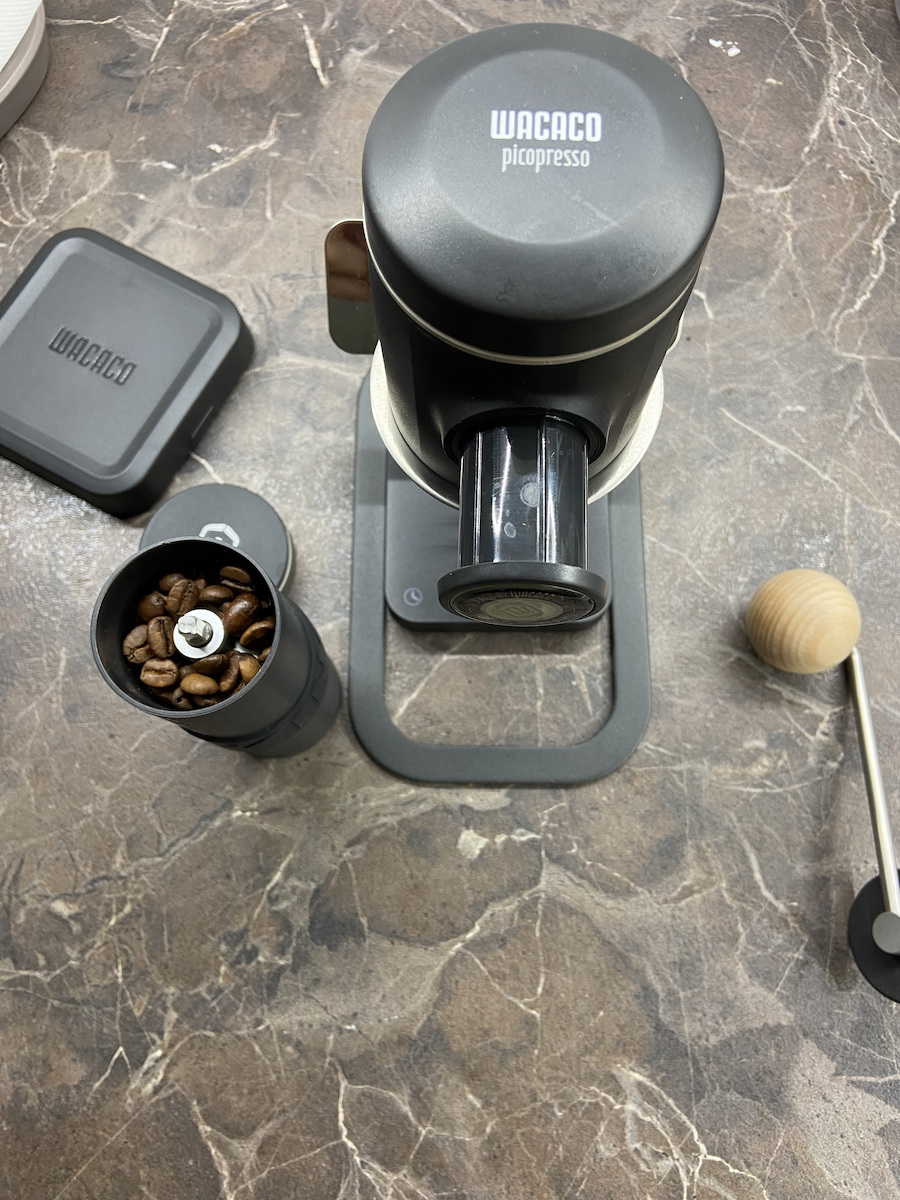 Wacaco Picopresso Electric Machine 18bar with Coffee Container 18g