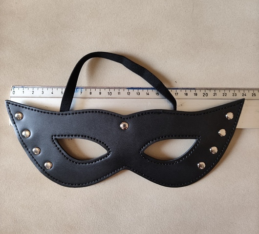 Kink BDSM Μάσκα σε Μαύρο Χρώμα